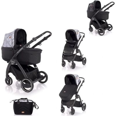 Lorelli Kinderwagen 2-in-1 California - Leichter Aluminiumrahmen Lorelli Kinderwagen 2-in-1 California - Leichter Aluminiumrahmen