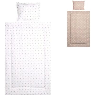 Lorelli Kinderbettwäsche 3-tlg. - 140x95 Decke, 43x35 Kissen, 150x100 Bettlaken Lorelli Kinderbettwäsche 3-tlg. - 140x95 Decke, 43x35 Kissen, 150x100 Bettlaken