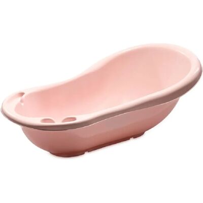 Lorelli Babybadewanne - Ergonomisch, 84cm, Rosa Wolke Lorelli Babybadewanne - Ergonomisch, 84cm, Rosa Wolke