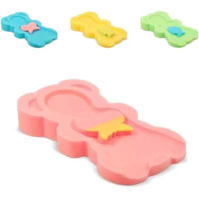 Lorelli Baby Badewanneneinlage Midi - Weich, 2 Schwämme, Rosa - Babybadewannen-Zubehör Lorelli Baby Badewanneneinlage Midi - Weich, 2 Schwämme, Rosa - Babybadewannen-Zubehör