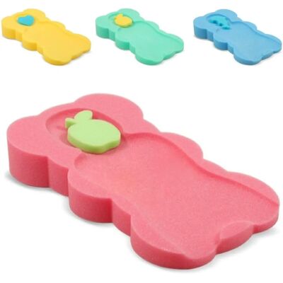 Lorelli Baby Badewanneneinlage - Weich, 2 Schwämme, Rosa Lorelli Baby Badewanneneinlage - Weich, 2 Schwämme, Rosa