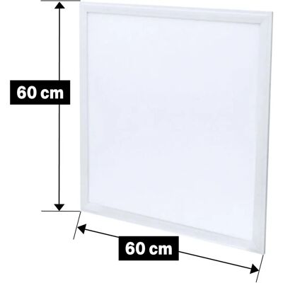 EUROPALAMP Plafonnier LED 40W Blanc Froid 6000K Slim - Publicité EUROPALAMP Plafonnier LED 40W Blanc Froid 6000K Slim - Publicité