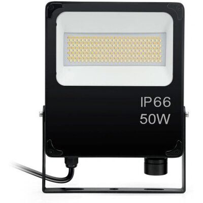 Optonica Luz LED Proyector - 50W, IP66, 120°, Blanco Optonica Luz LED Proyector - 50W, IP66, 120°, Blanco