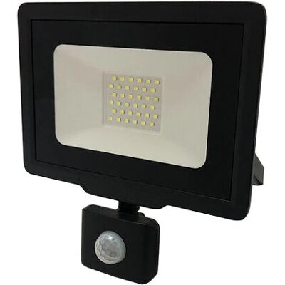 Optonica Reflector LED - 30W, IP65, Sensor de movimiento Optonica Reflector LED - 30W, IP65, Sensor de movimiento