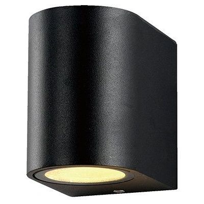 Luminária de Parede Optonica Preto Alumínio GU10 IP54 - Luminária Luminária de Parede Optonica Preto Alumínio GU10 IP54 - Luminária