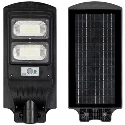 Optonica Luce Solare LED - 10W, 1200lm, IP65, Nero Optonica Luce Solare LED - 10W, 1200lm, IP65, Nero