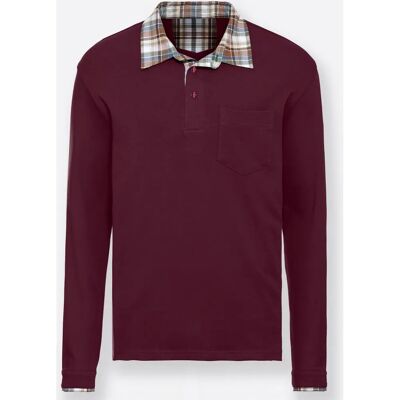 Bordeaux Langarm-Poloshirt - Shirts Bordeaux Langarm-Poloshirt - Shirts