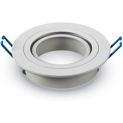 V-Tac Weiß GU10 Einstellbarer runder Einbauspot - Downlight Kit V-Tac Weiß GU10 Einstellbarer runder Einbauspot - Downlight Kit