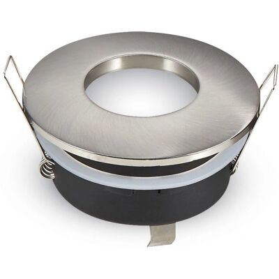 V-TAC Spot LED Incasso Satinato Nickel - IP54 - GU10 - Modello VT-787RD V-TAC Spot LED Incasso Satinato Nickel - IP54 - GU10 - Modello VT-787RD