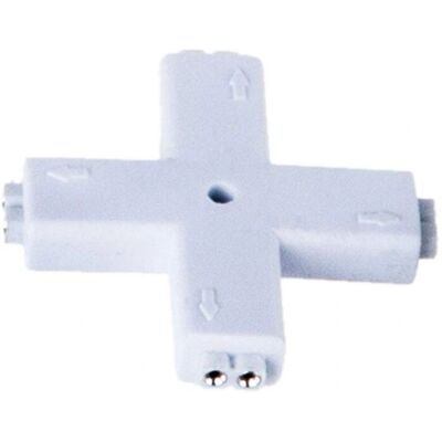 Connecteur en croix pour bandes LED V-TAC - 3509 Connecteur en croix pour bandes LED V-TAC - 3509