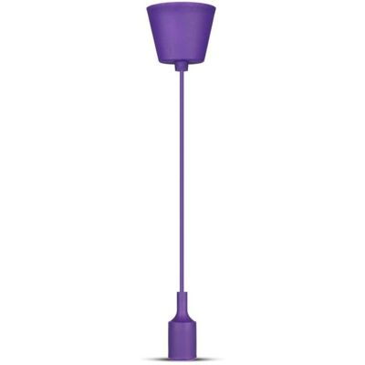 V-TAC Lila Silikondeckel für Pendelleuchte - Pendelleuchtehalter V-TAC Lila Silikondeckel für Pendelleuchte - Pendelleuchtehalter