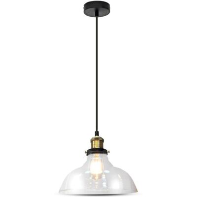 V-tac Lampada a sospensione in vetro trasparente - Vintage E27 60W V-tac Lampada a sospensione in vetro trasparente - Vintage E27 60W