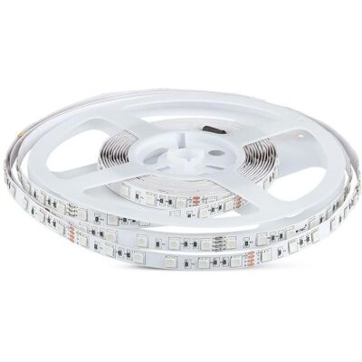 V-TAC Biała taśma LED 24V 5m SMD5050 IP20 V-TAC Biała taśma LED 24V 5m SMD5050 IP20