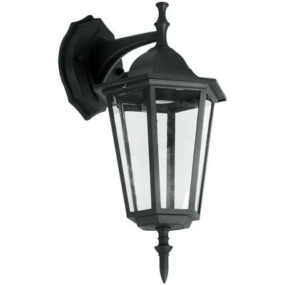 V-TAC Landhausstil Wandleuchte - Schwarz - Hängend - IP44 V-TAC Landhausstil Wandleuchte - Schwarz - Hängend - IP44