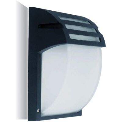 V-tac VT-754 Applique murale - Noire - Fiche E27 - Verre dépoli - Extérieur - Publicité V-tac VT-754 Applique murale - Noire - Fiche E27 - Verre dépoli - Extérieur - Publicité