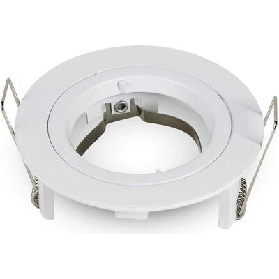 V-TAC VT-774 Faretto LED da Incasso - Alluminio rotondo, Bianco, GU10-GU5.3 V-TAC VT-774 Faretto LED da Incasso - Alluminio rotondo, Bianco, GU10-GU5.3