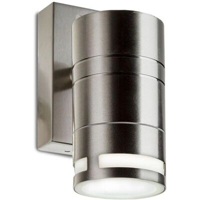 V-tac VT-7631 Lampada da parete esterna in acciaio inossidabile - GU10 - IP44 V-tac VT-7631 Lampada da parete esterna in acciaio inossidabile - GU10 - IP44