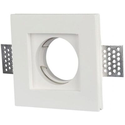 V-TAC Faretto Quadrato in Gesso Bianco - 100x100mm - Interni V-TAC Faretto Quadrato in Gesso Bianco - 100x100mm - Interni