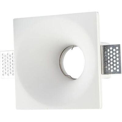 Faretto a incasso quadrato bianco V-TAC - GU10 & GU5.3 Faretto a incasso quadrato bianco V-TAC - GU10 & GU5.3