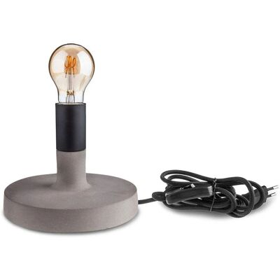 Lampada da tavolo in cemento V-Tac VT-7171 - Grigia, E27, Interni Lampada da tavolo in cemento V-Tac VT-7171 - Grigia, E27, Interni