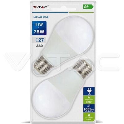 V-TAC VT-2111 Lampadina LED Bianca - Lampadina LED - E27 - 1055 lm V-TAC VT-2111 Lampadina LED Bianca - Lampadina LED - E27 - 1055 lm
