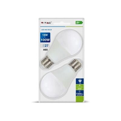 V-TAC VT-2117 Lampadina LED a risparmio energetico - E27, 15W, Bianco caldo V-TAC VT-2117 Lampadina LED a risparmio energetico - E27, 15W, Bianco caldo