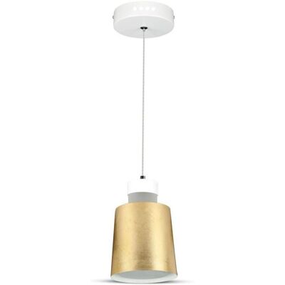 V-TAC Suspension dorée 7W - Lampe LED intérieure - Publicité V-TAC Suspension dorée 7W - Lampe LED intérieure - Publicité
