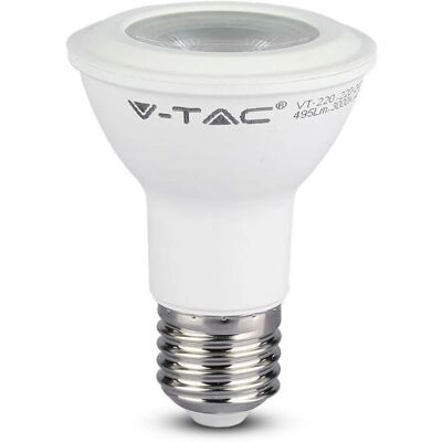 V-TAC VT-220 Lámpara LED - Chip Samsung - 7W - Blanco Natural - 40° - E27 V-TAC VT-220 Lámpara LED - Chip Samsung - 7W - Blanco Natural - 40° - E27