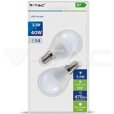 V-TAC VT-2146 Bombilla LED - Blanco Neutro - 5.5W E14 V-TAC VT-2146 Bombilla LED - Blanco Neutro - 5.5W E14