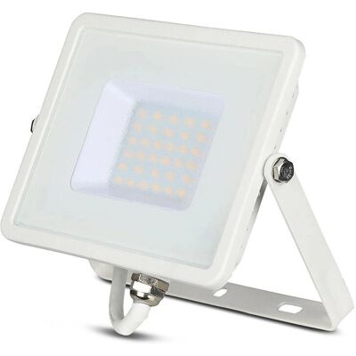 V-TAC LED-FL30-K-SMD-SA Projecteur - 30W Blanc - Projecteur - Publicité V-TAC LED-FL30-K-SMD-SA Projecteur - 30W Blanc - Projecteur - Publicité