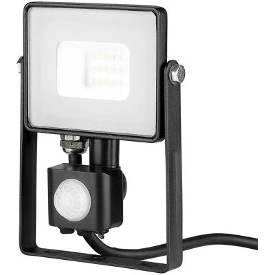 V-tac VT-10-S Zwarte LED-Spotlight - Sensor - 10 W V-tac VT-10-S Zwarte LED-Spotlight - Sensor - 10 W