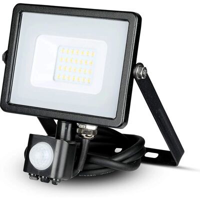V-TAC Samsung 20 W LED Huvudljus med rörelsesensor - IP65 V-TAC Samsung 20 W LED Huvudljus med rörelsesensor - IP65