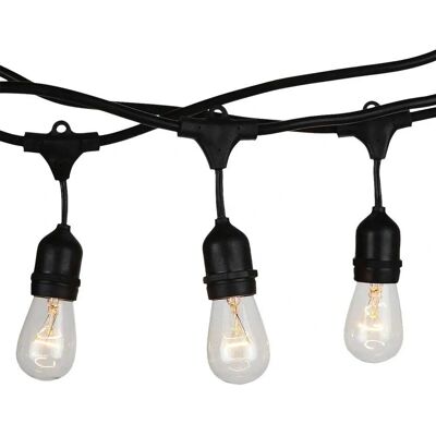 Cavo luce esterno impermeabile V-tac VT-7135 - 10 attacchi E27 - 5m Cavo luce esterno impermeabile V-tac VT-7135 - 10 attacchi E27 - 5m