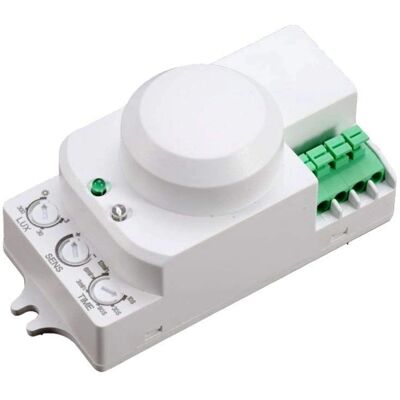 V-TAC Mikrowellen-Bewegungsmelder - Weiß - IP20 - 360° Erfassung V-TAC Mikrowellen-Bewegungsmelder - Weiß - IP20 - 360° Erfassung