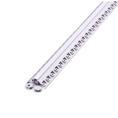 Profilo in alluminio argentato V-TAC per strisce LED - Angolare esterno - 2000x50,12mm Profilo in alluminio argentato V-TAC per strisce LED - Angolare esterno - 2000x50,12mm