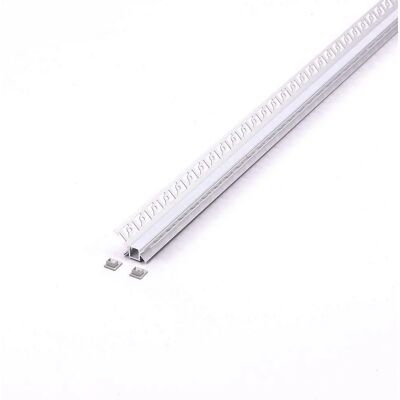 Profilo in alluminio argentato V-TAC per strisce LED - Angolare interno - 2000x45,4mm Profilo in alluminio argentato V-TAC per strisce LED - Angolare interno - 2000x45,4mm