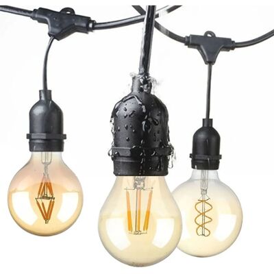 V-tac VT-70510 Wasserdichter Lichtkabel - 10 LED - 5M V-tac VT-70510 Wasserdichter Lichtkabel - 10 LED - 5M