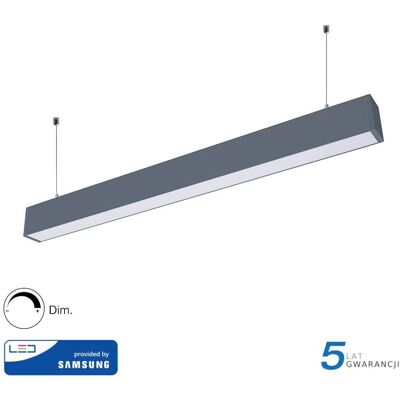 V-TAC LED Liniowe Oświetlenie - Srebrne - 60W - Dimmable - IP20 V-TAC LED Liniowe Oświetlenie - Srebrne - 60W - Dimmable - IP20
