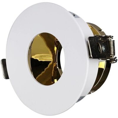 V-TAC VT-873 Spot encastré orientable Blanc/Or - Intérieur V-TAC VT-873 Spot encastré orientable Blanc/Or - Intérieur