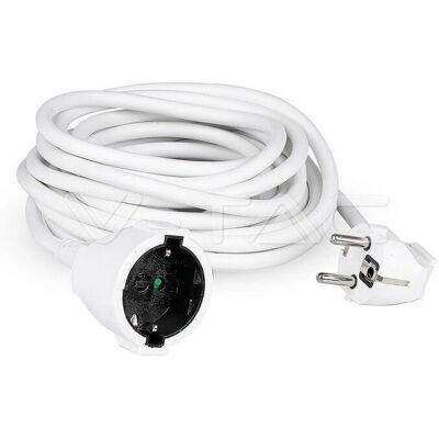 V-TAC VT-3001-5 Verlängerungskabel - Stecker und Steckdose EU V-TAC VT-3001-5 Verlängerungskabel - Stecker und Steckdose EU