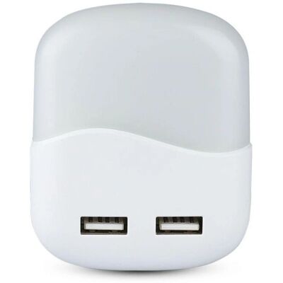 V-TAC VT-84 Luce Notturna - Sensore, USB, 3000K V-TAC VT-84 Luce Notturna - Sensore, USB, 3000K