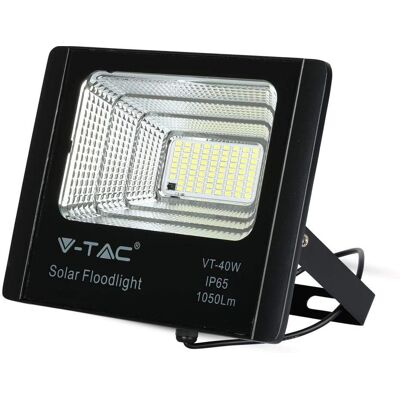 V-Tac 40W Solární reflektor s dálkovým ovládáním - IP65 V-Tac 40W Solární reflektor s dálkovým ovládáním - IP65