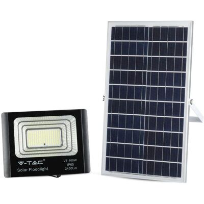V-TAC VT-100W Solarstrahler - 2450 Lm - Schwarz V-TAC VT-100W Solarstrahler - 2450 Lm - Schwarz