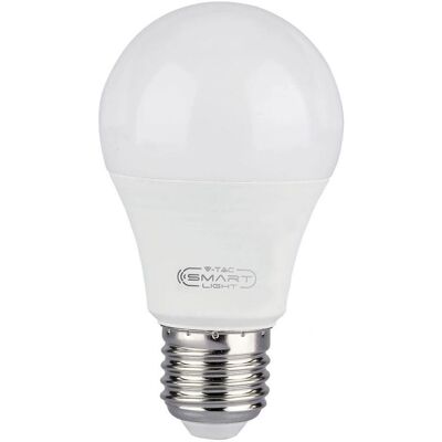 V-Tac 10W RGB WiFi Slimme E27 Lamp - Compatibel met Alexa & Google V-Tac 10W RGB WiFi Slimme E27 Lamp - Compatibel met Alexa & Google