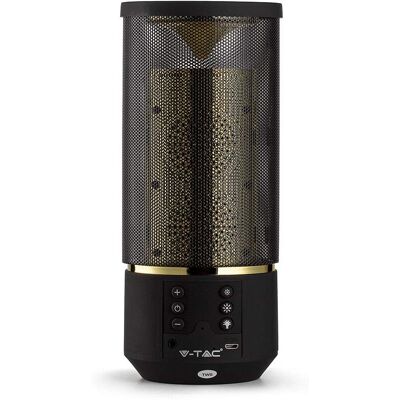 V-Tac VT-6211 Tragbarer Bluetooth-Lautsprecher mit LED-Flammeneffekt - Innen V-Tac VT-6211 Tragbarer Bluetooth-Lautsprecher mit LED-Flammeneffekt - Innen