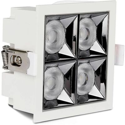 V-TAC Faretto LED Samsung 16W UGR19 12° - Luce da incasso V-TAC Faretto LED Samsung 16W UGR19 12° - Luce da incasso