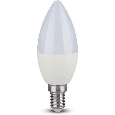 V-TAC VT-2226 Lampadina LED - 470lm, CRI >95, E14, 5.5W, 6400K V-TAC VT-2226 Lampadina LED - 470lm, CRI >95, E14, 5.5W, 6400K