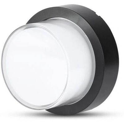 V-tac VT-831 Lampada da muro LED - 7W - 3000K - 400 Lumen - Nero V-tac VT-831 Lampada da muro LED - 7W - 3000K - 400 Lumen - Nero