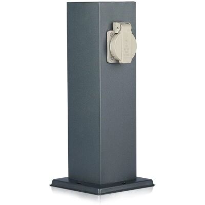 V-TAC VT-1155-2 Außensteckdose - IP44 Wasserdicht Edelstahl V-TAC VT-1155-2 Außensteckdose - IP44 Wasserdicht Edelstahl