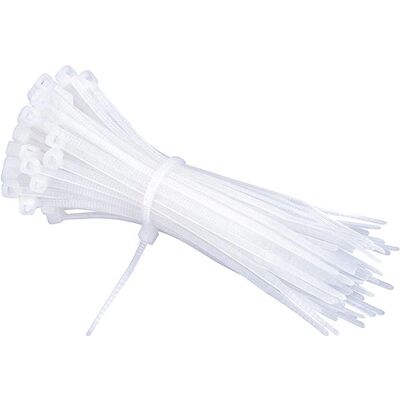 V-TAC Colliers de Câble Blancs 200mm 3.5mm - Colliers de câble - Publicité V-TAC Colliers de Câble Blancs 200mm 3.5mm - Colliers de câble - Publicité